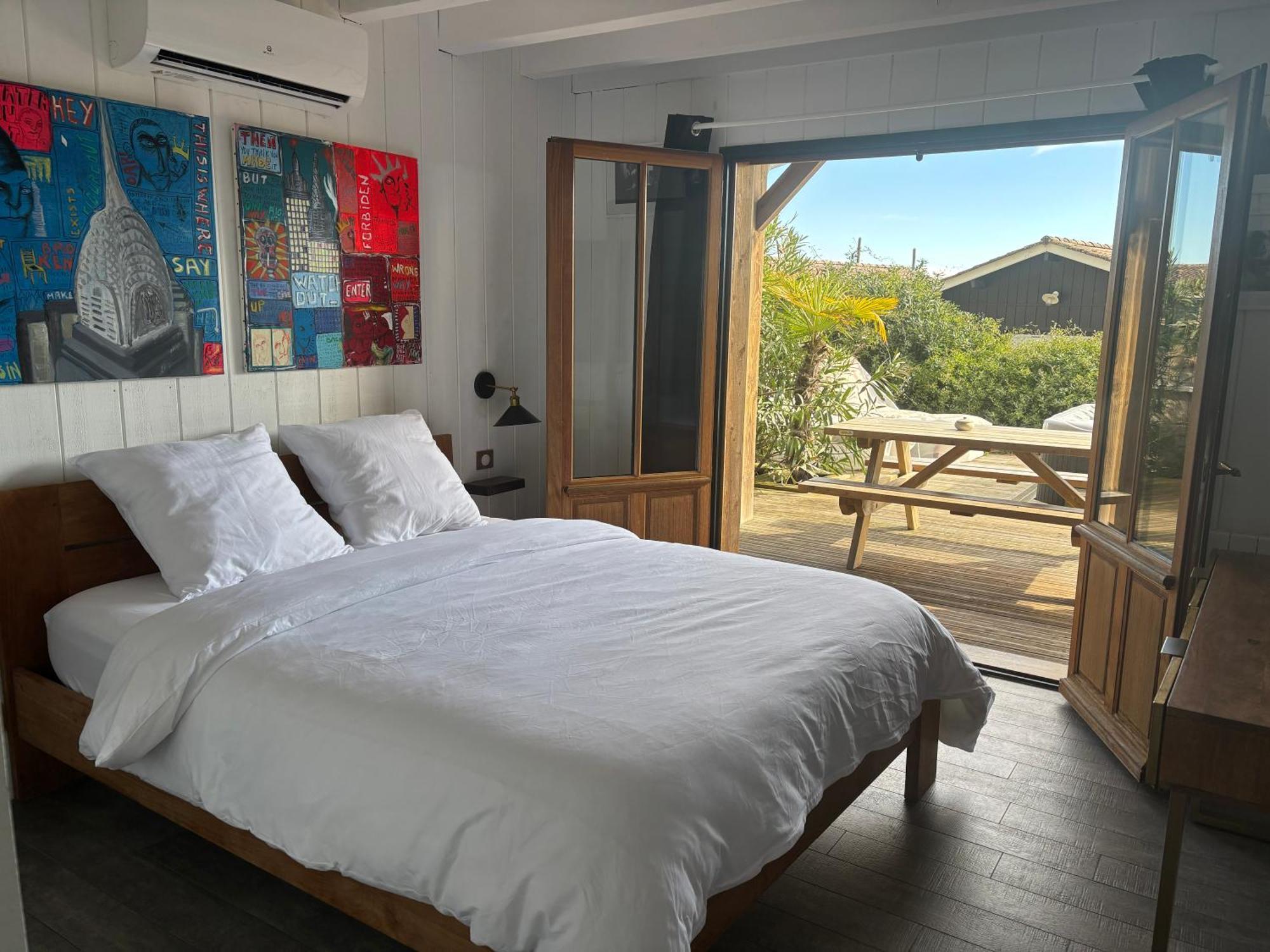 Chambre D'Hotes - Village Petit Piquey Lège-Cap-Ferret Værelse billede
